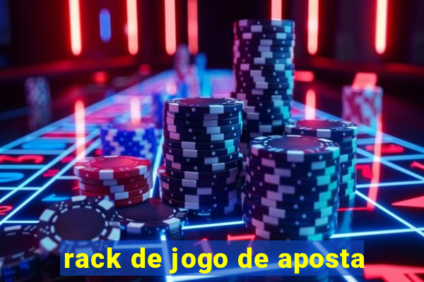 rack de jogo de aposta